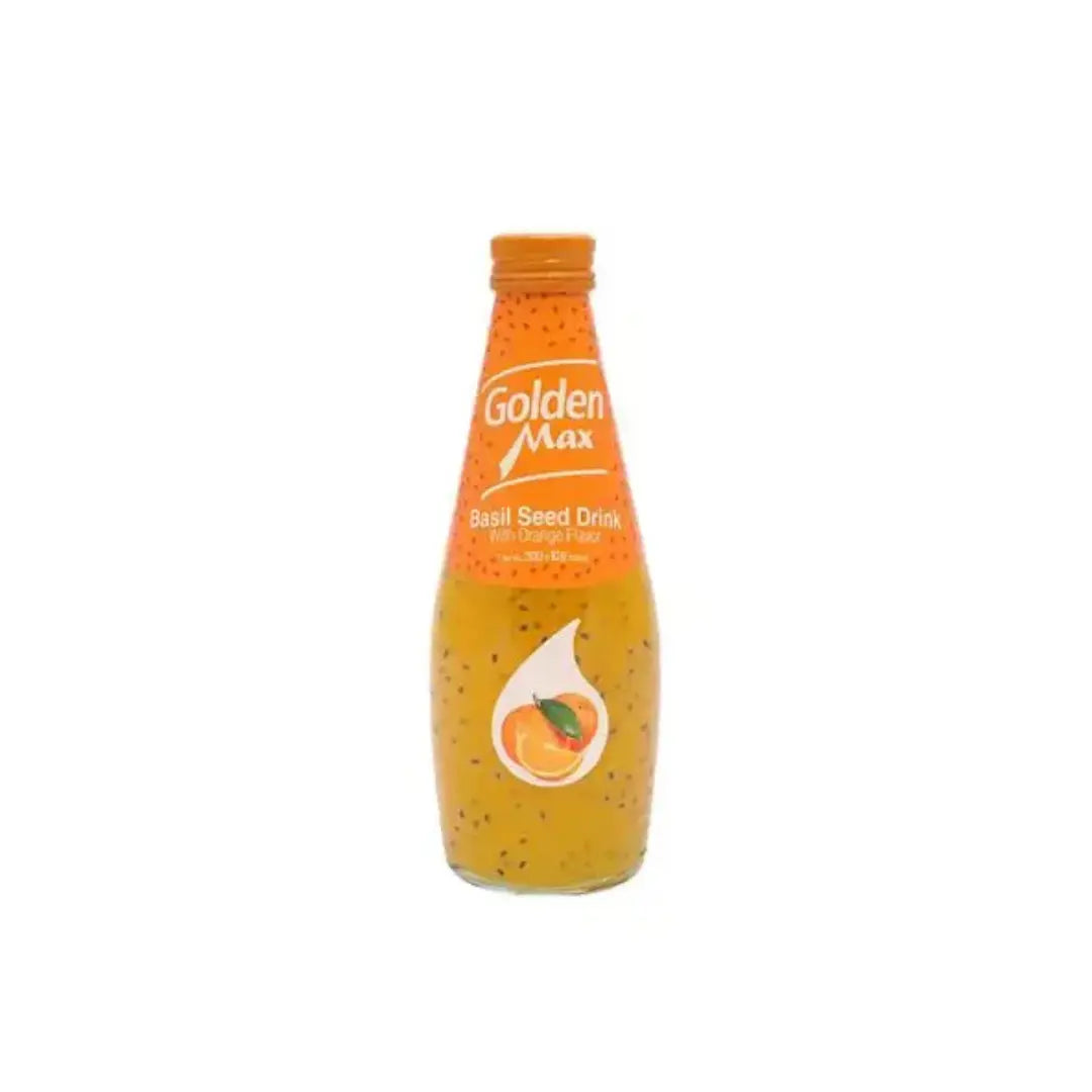 GoldenMax Orange Basil Seed Drink - 24x290ml (1 Carton) Golden Max