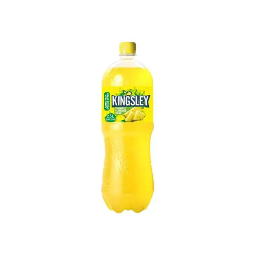 Kingsley Pineapple 2.5L PET - 6x2.5L (1 carton)