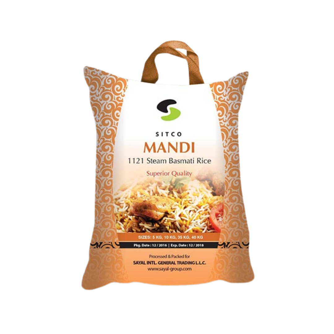 Mandi 1121 Steam Basmati Rice- Superior Quality- 10Kg