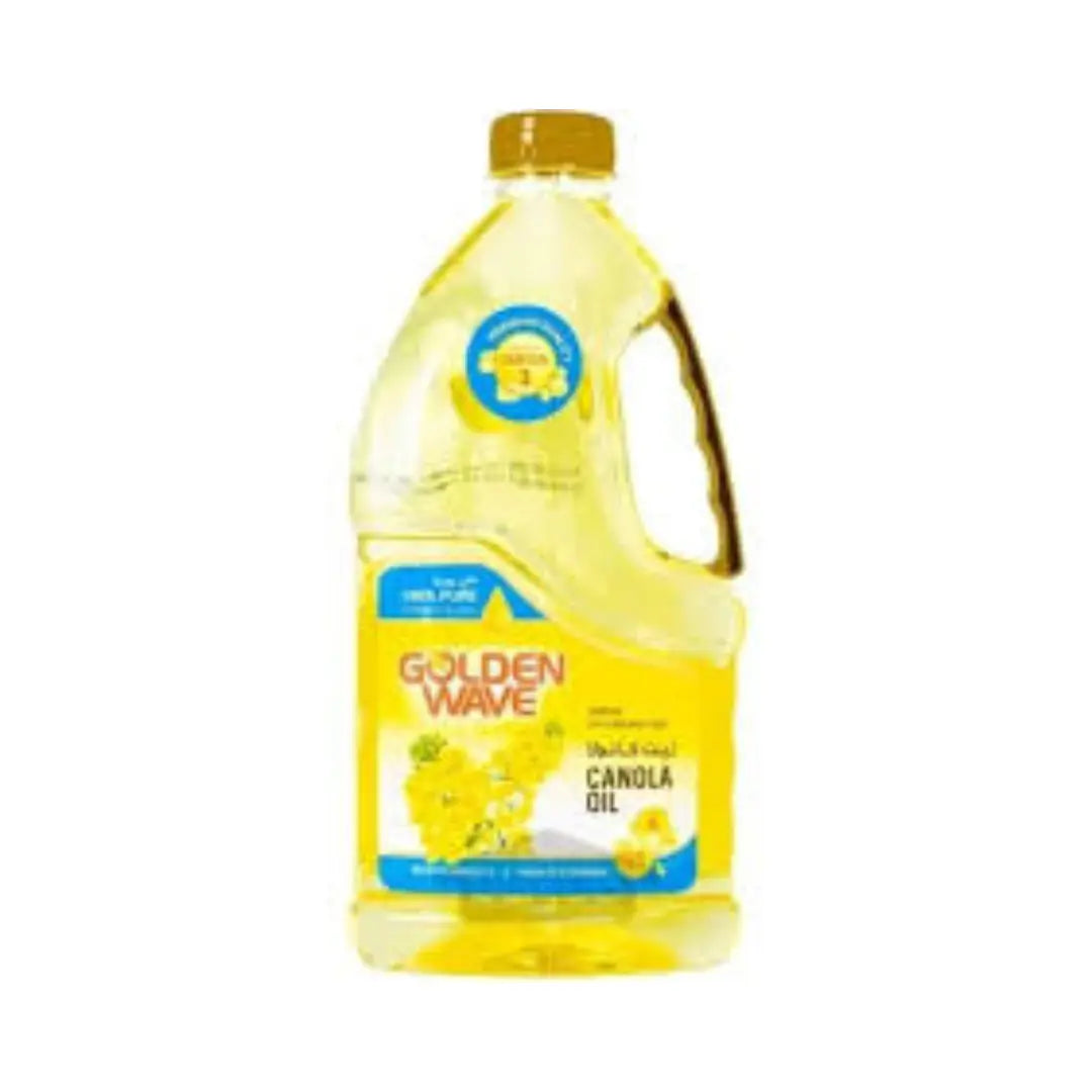 Golden Wave Canola Oil - 1.5 Litrex6 ( 1 Carton) Golden Wave