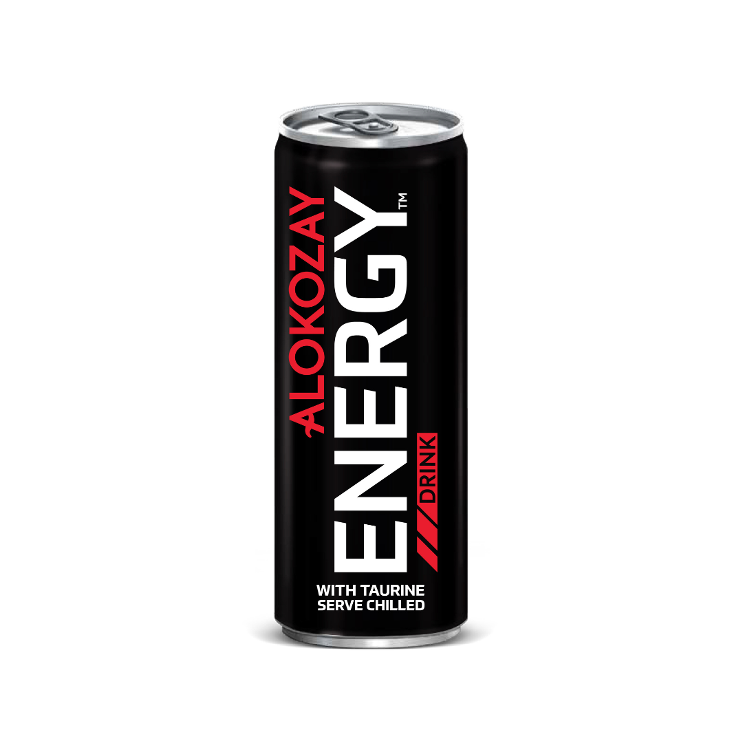 Alokozay Energy Drink Sugar Free - 250 ml x 12 pcs Alokozay