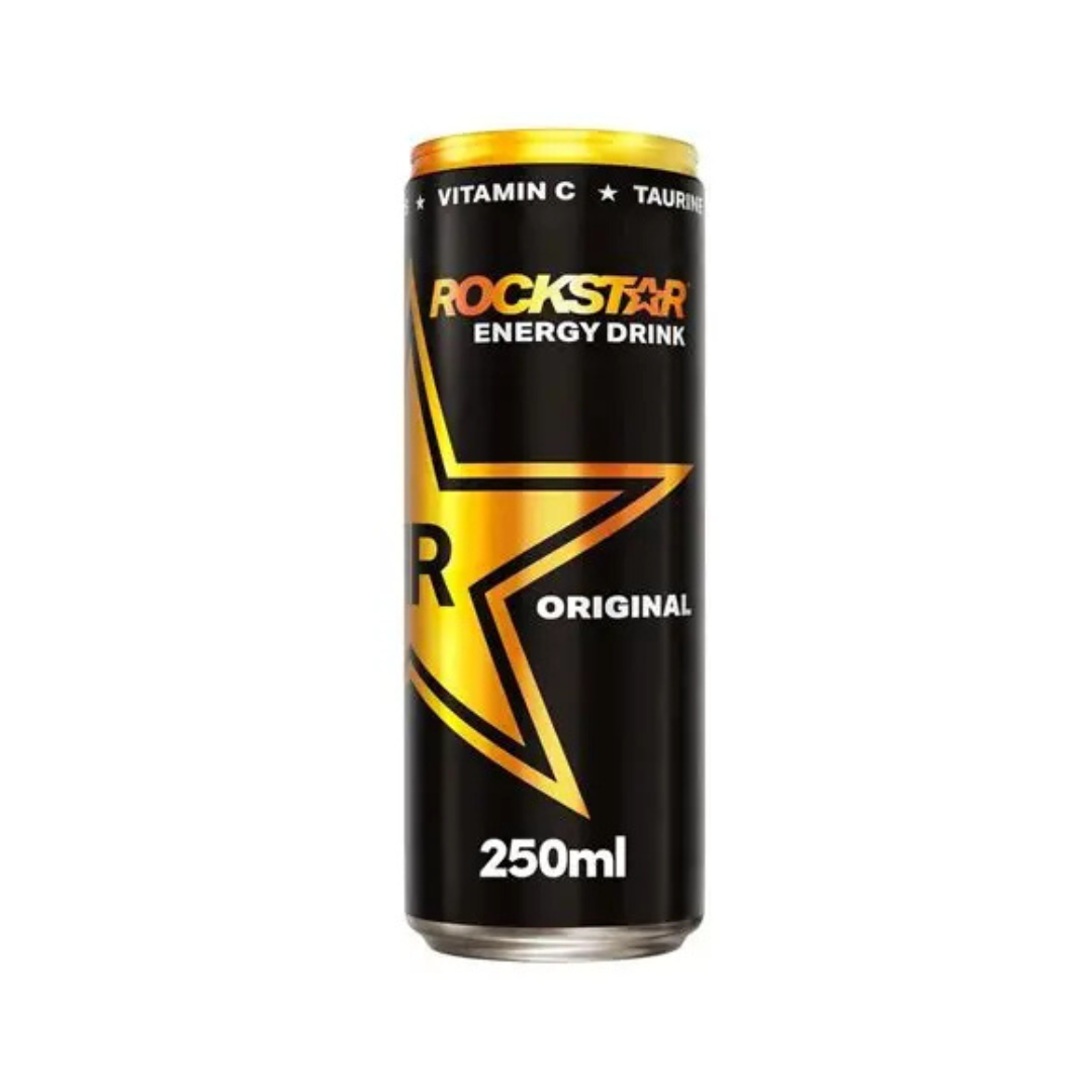Rockstar Energy Drink 250ml Can - 24x250ml (1 carton) Rockstar
