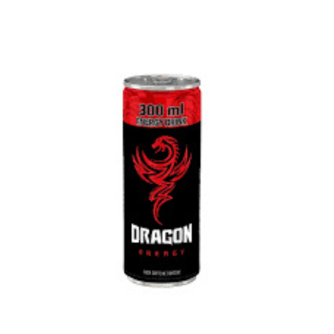 Dragon Energy Drink Original 300ml Can - 24x300ml (1 carton) Dragon