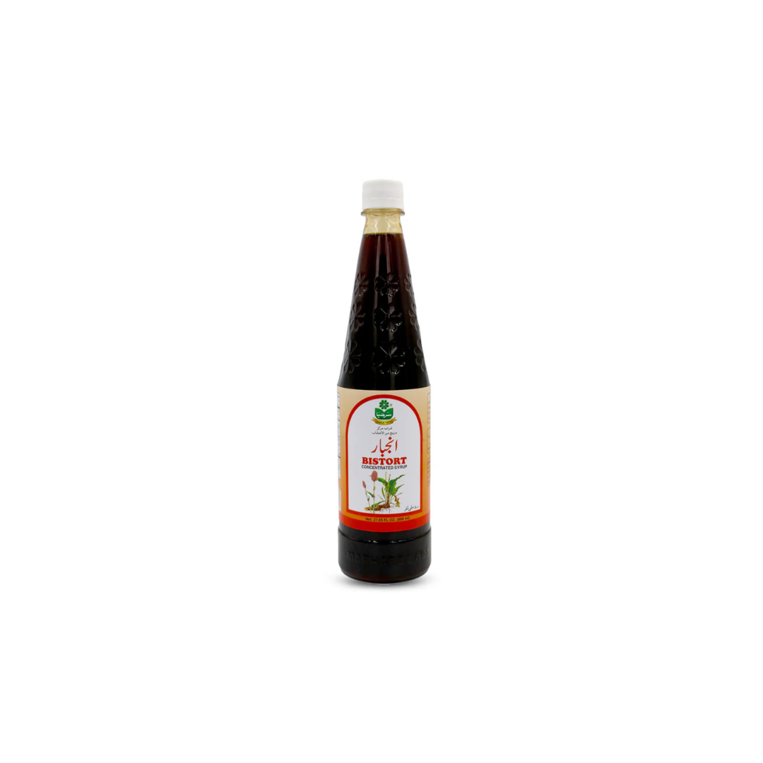 Marhaba Anjbar Syrup (Bistort) - 12x800ml (1 carton)
