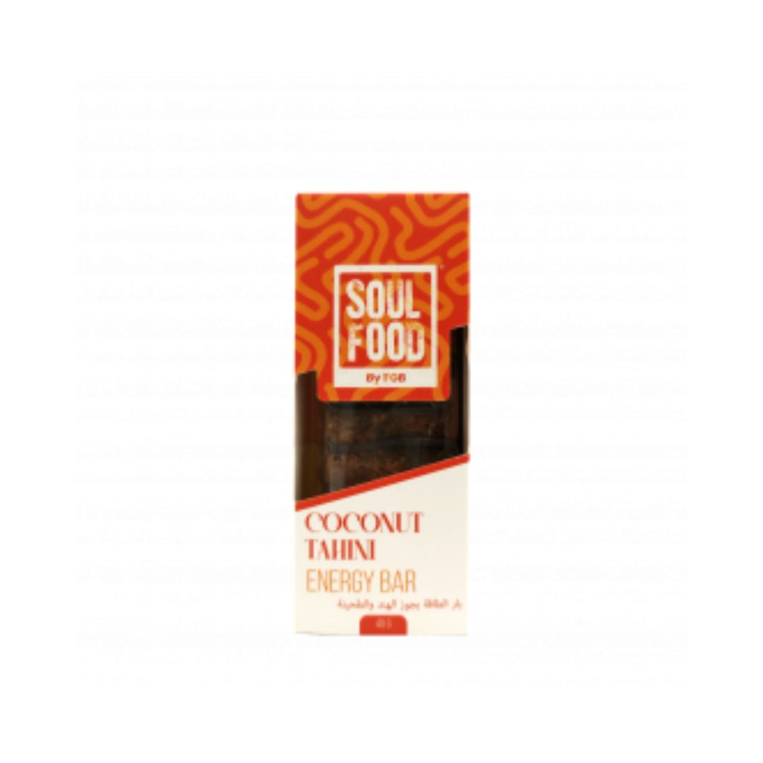 SOUL FOOD ENERGY BALL WHITE COCONUT TAHINI - 24x60GM