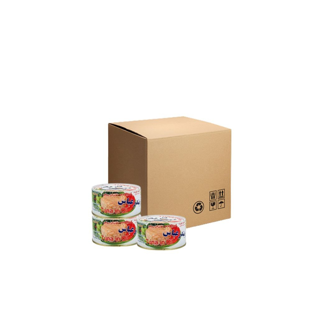 Bandar Abbas Light Tuna Fish in Vegetable Oil - 180gx24 (1 carton)
