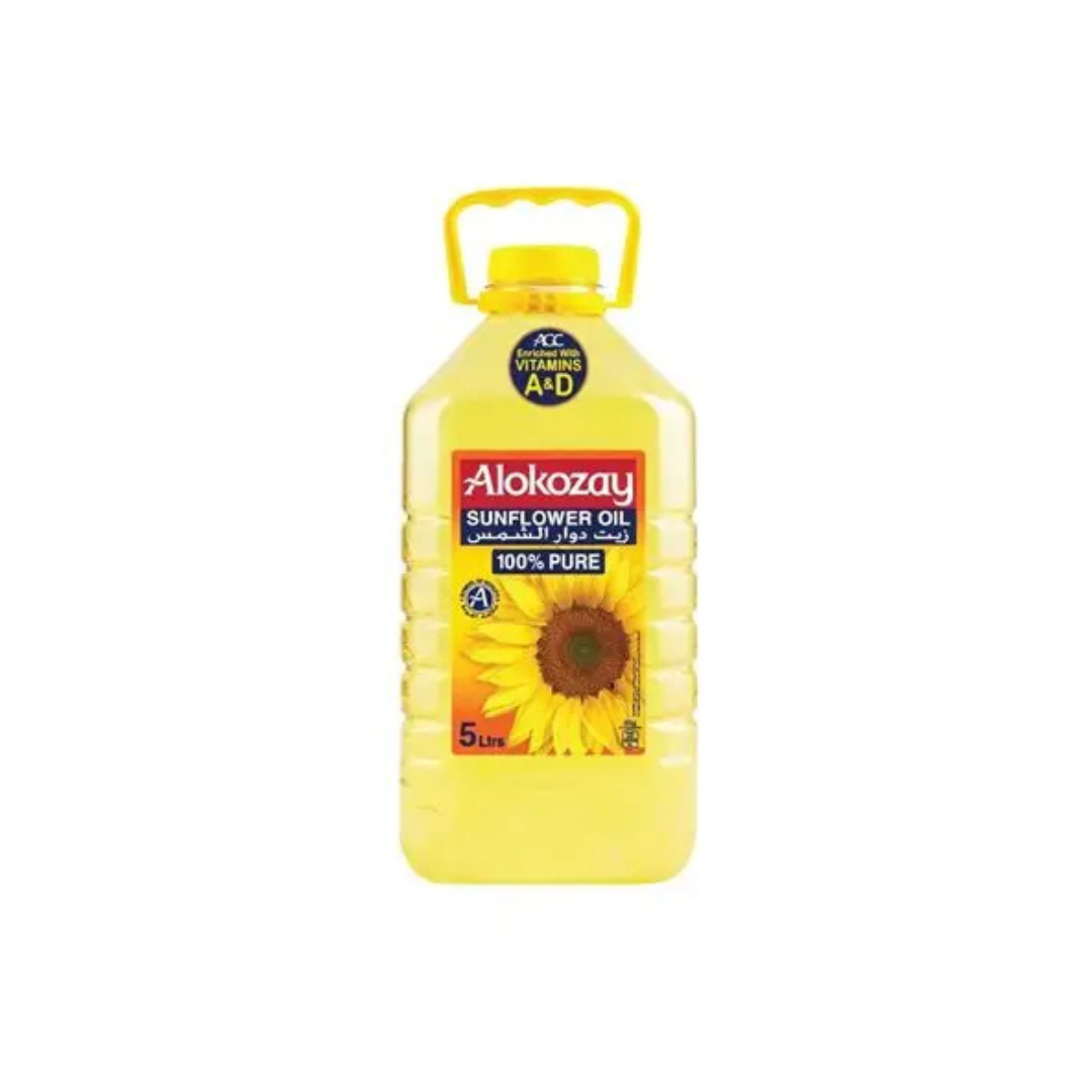 Alokozay Sunflower Oil - 5Lx4