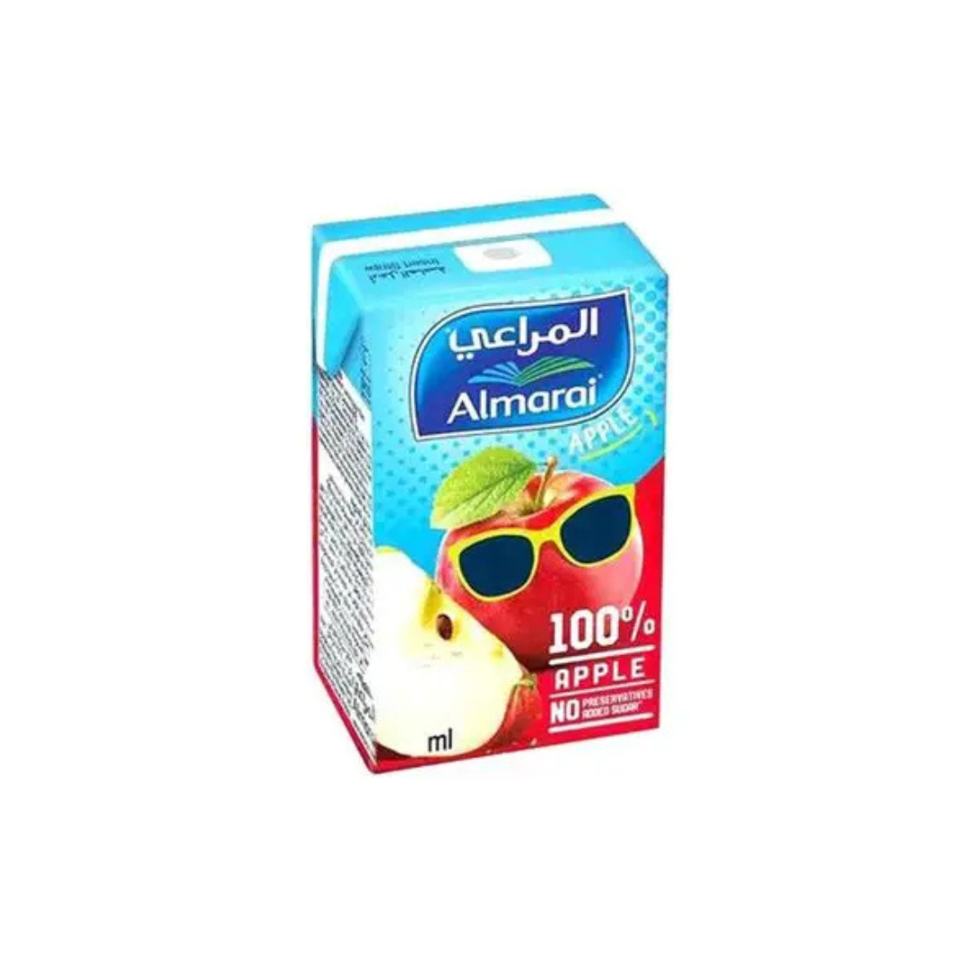 Almarai Long Life Apple Juice - 140mlx18