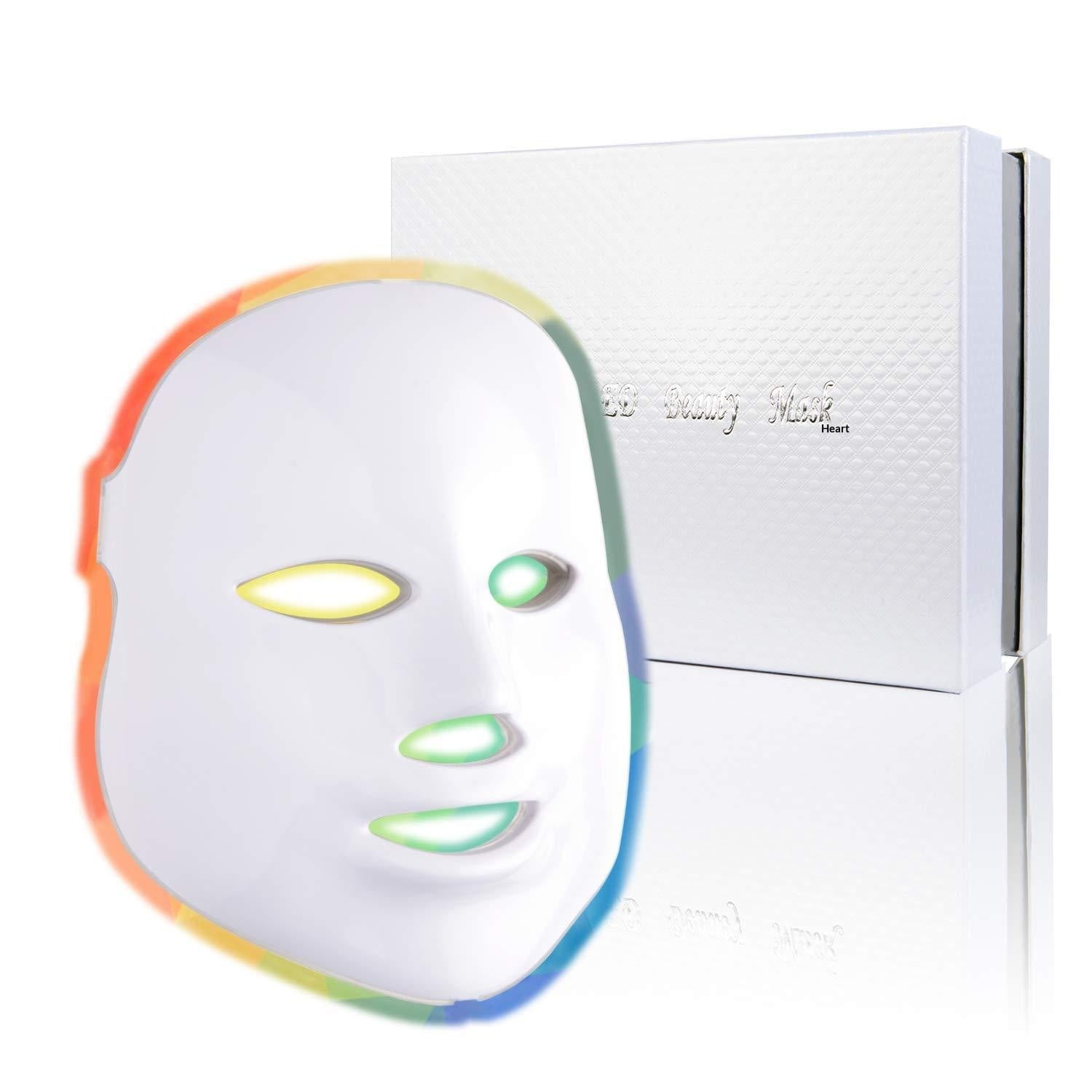 LED Light Therapy Face Mask — Professional Skin Rejuvenation GlowTech UAE