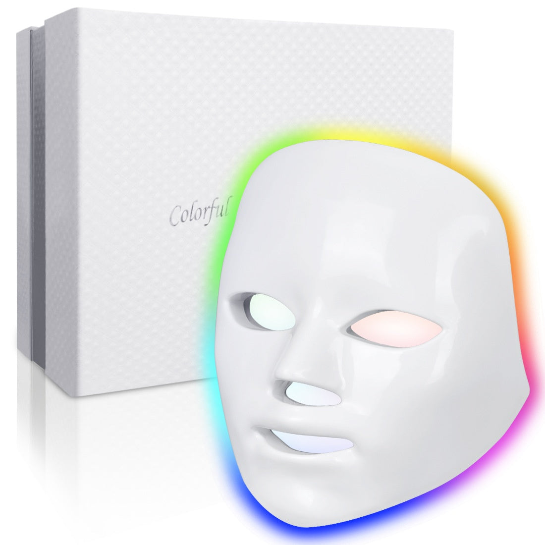 LED Light Therapy Face Mask — Professional Skin Rejuvenation GlowTech UAE