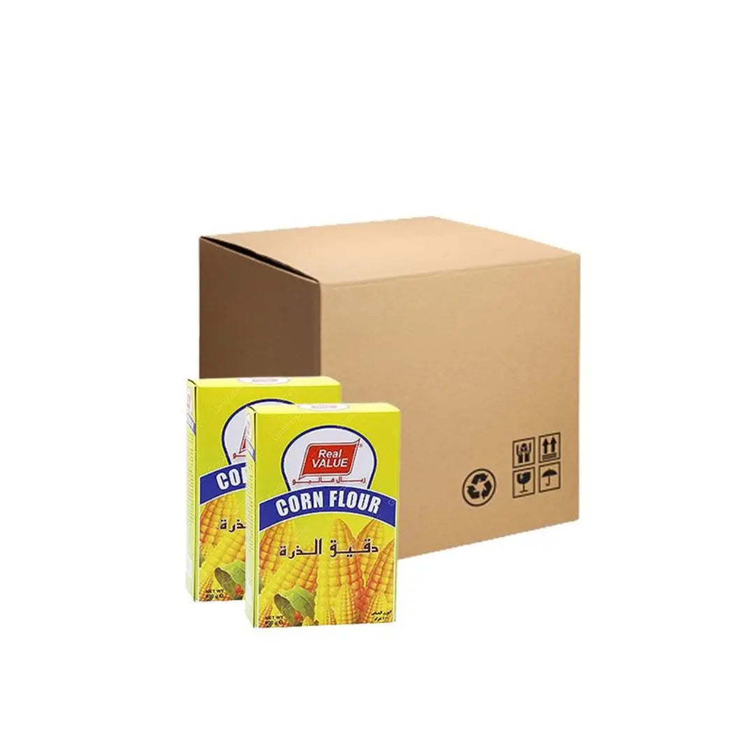 Real Value Corn Flour - 400gx24 (1 carton) Real Value