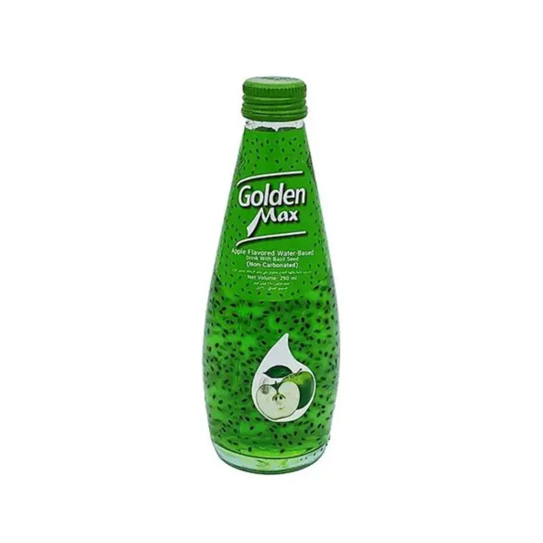 Golden Max Apple Basil Seed Drink- (1 Carton) 24x290ml Golden Max