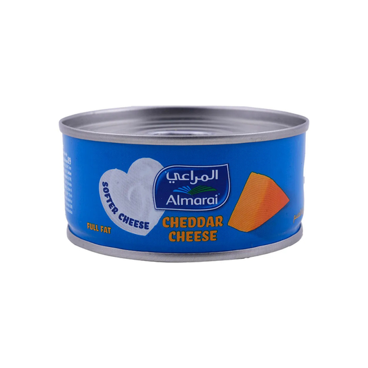 Almarai Cheddar Tinned Cheese Full Fat - 200gx24 (1 carton)