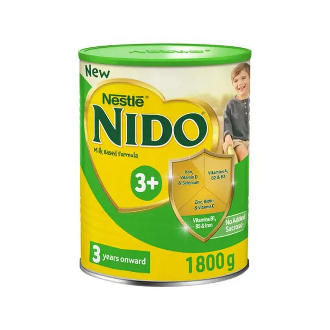 NIDO 3PLUS Growing-Up Milk - 1800gx6 (1 carton)