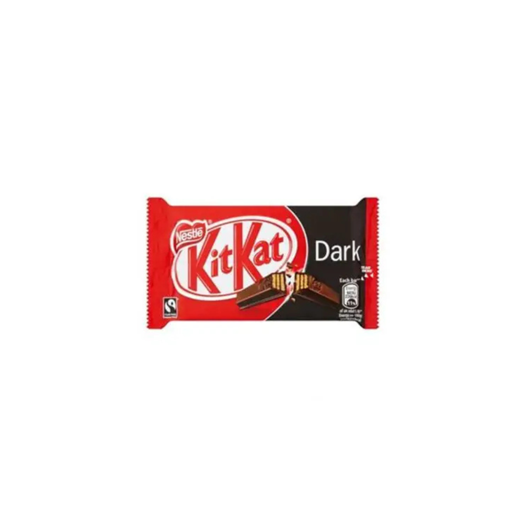 Nestle KitKat 4 Finger Dark Chocolate Bar - 12x24x41.5g (1 carton)