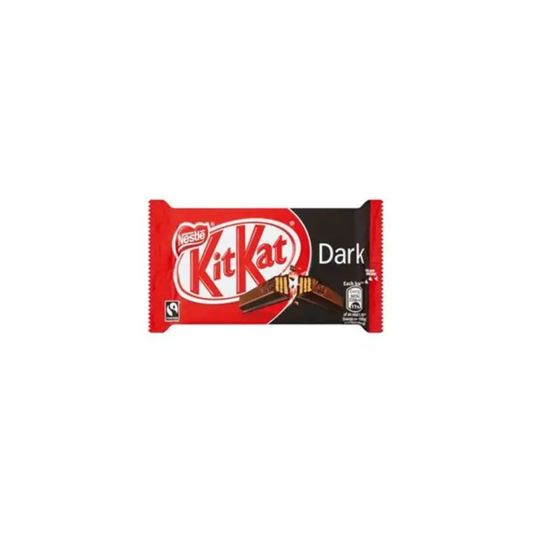 Nestle KitKat 4 Finger Dark Chocolate Bar - 12x24x41.5g (1 carton)