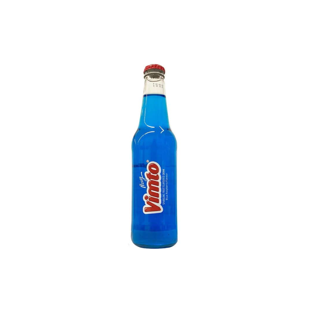 Vimto Fizzy Blue Raspberry Sparkling Fruit Drink 330ml NRB - 24x330ml (1 carton)