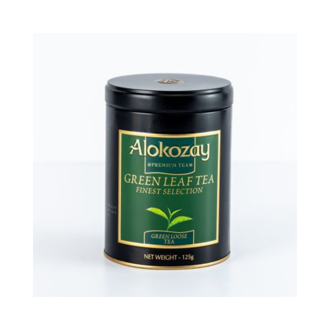 Alokozay Tin Green Tea – Loose Tea 125G Alokozay
