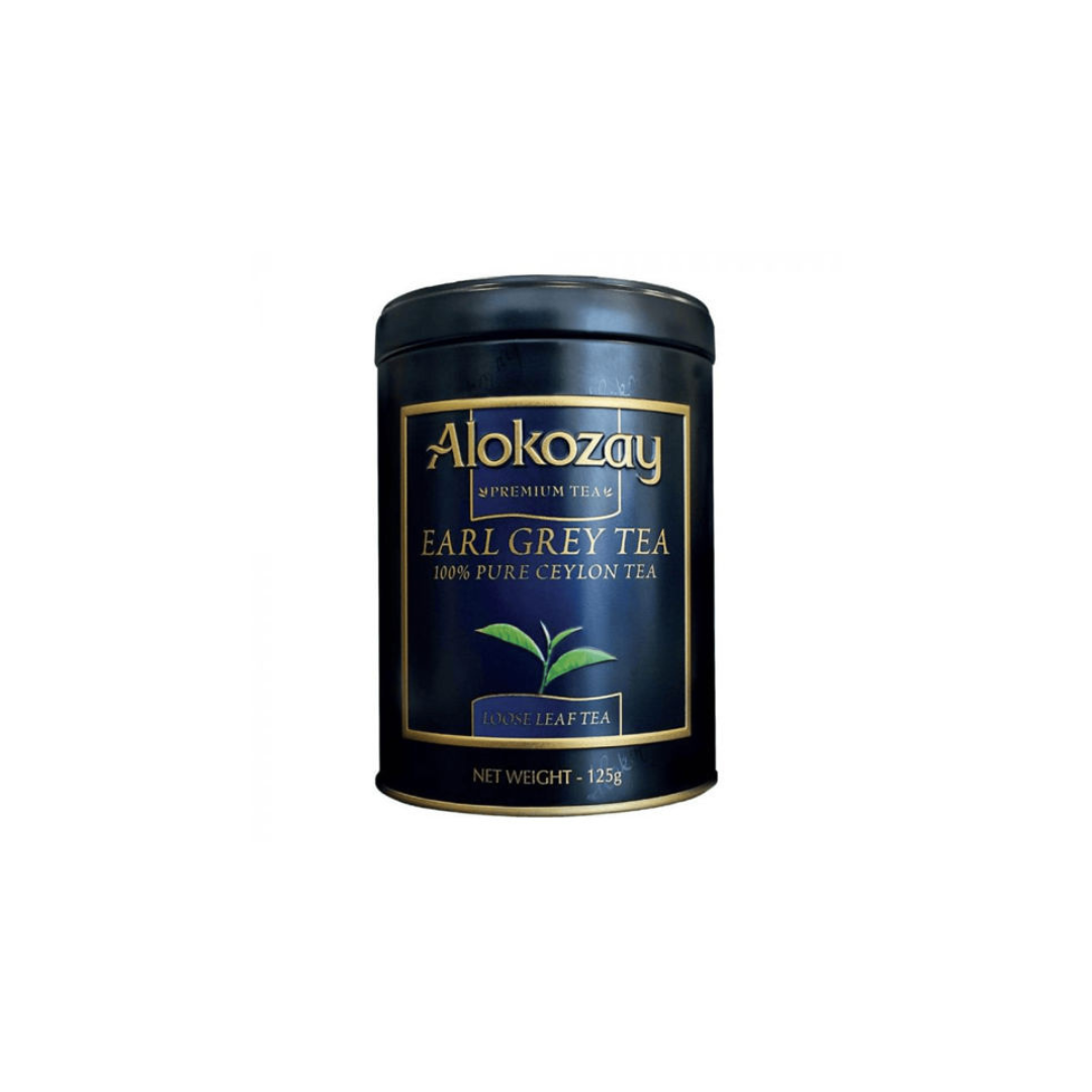 Alokozay Tin Earl Grey Tea – Loose Tea 125G Alokozay