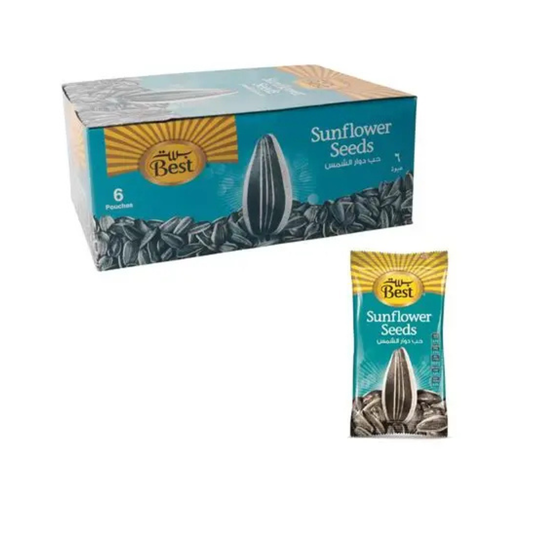 Best Sunflower Seeds - 6x6x50g (1 carton)