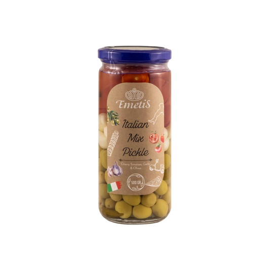 Emetis Italian Mix Pickles (500g)1 ctn 6 pcs