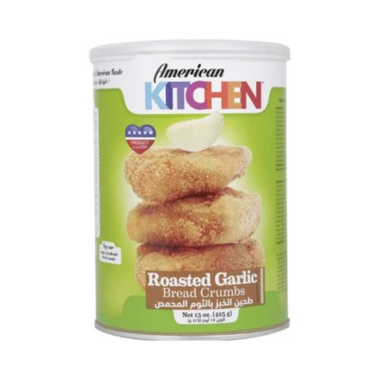 American Kitchen Bread Crumbs Garlic 12X15 Oz