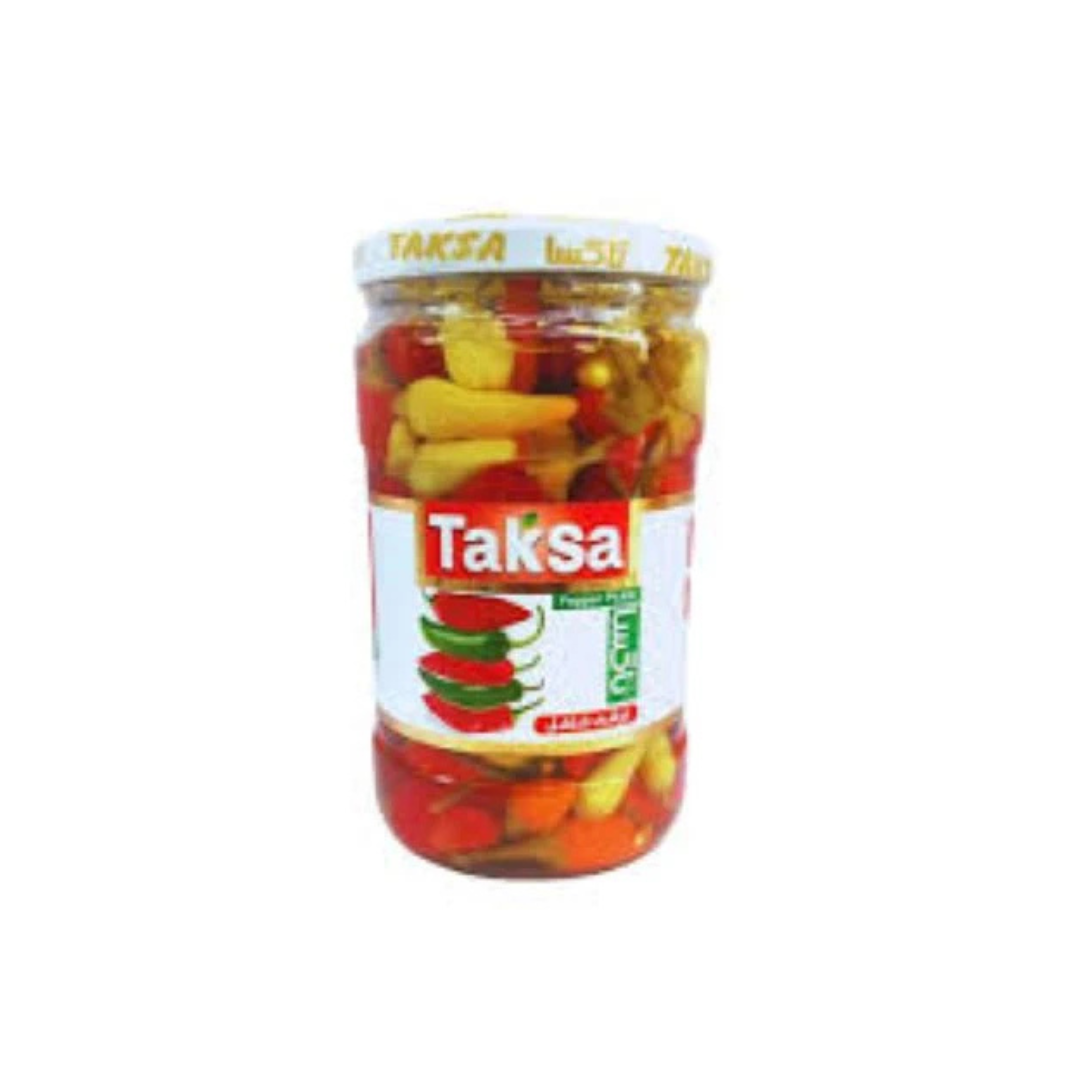 Taksa Pepper Pickle (Red-Mikziki) - 660gx12 (1 carton)