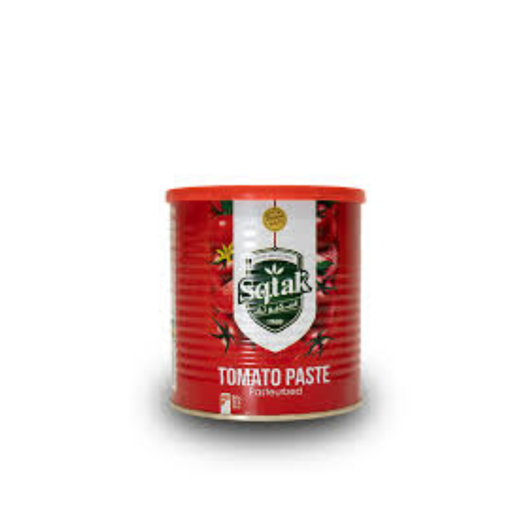 Sq.tak Tomato Paste 800g- (1 pack of 12 Tin Can)