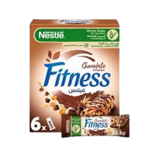 Nestle Fitness Chocolate Cereal Bars - 16x6x23.5g (1 carton)