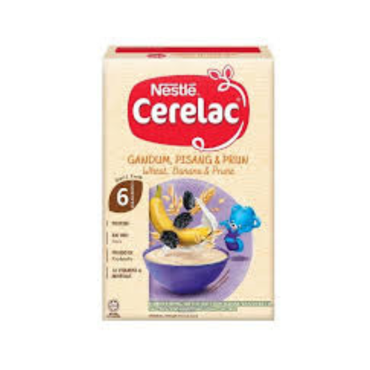 Nestle Cerelac Wheat, Banana & Prune w/ Milk - 24x250g (1 carton)