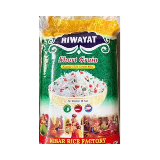 Riwayat 1121 Steam Pakistani Rice 10kg X 4 (40kg)