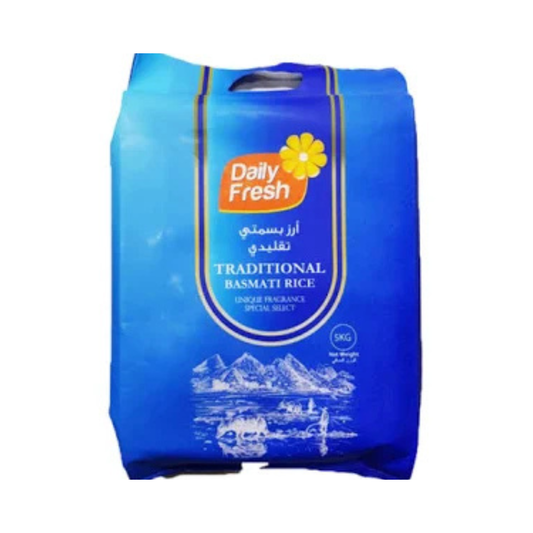 Daily Fresh Traditional Basmati Rice - 5kgx4 (1 carton)
