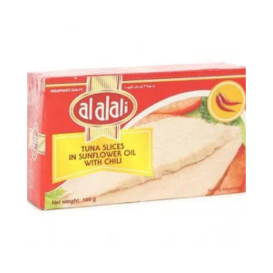 Al Alali Tuna Slices Smoked in Sunflower Oil - 12x160g (1 Carton)