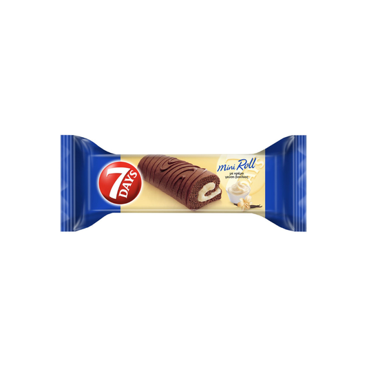 7Days Swiss Roll Mini Vanilla - 20gx12(x12) per carton