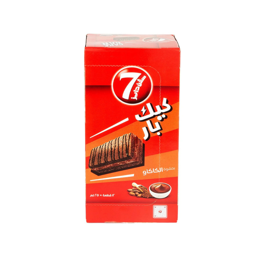 7Days Cake Bar Mini Chocolate - 25gx12(x12) per carton