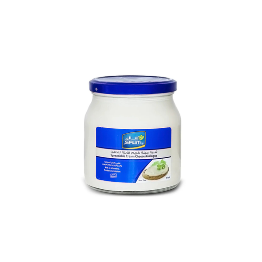 Salim Spreadable Cream Cheese [Glass] - 500gx12 (1 carton)