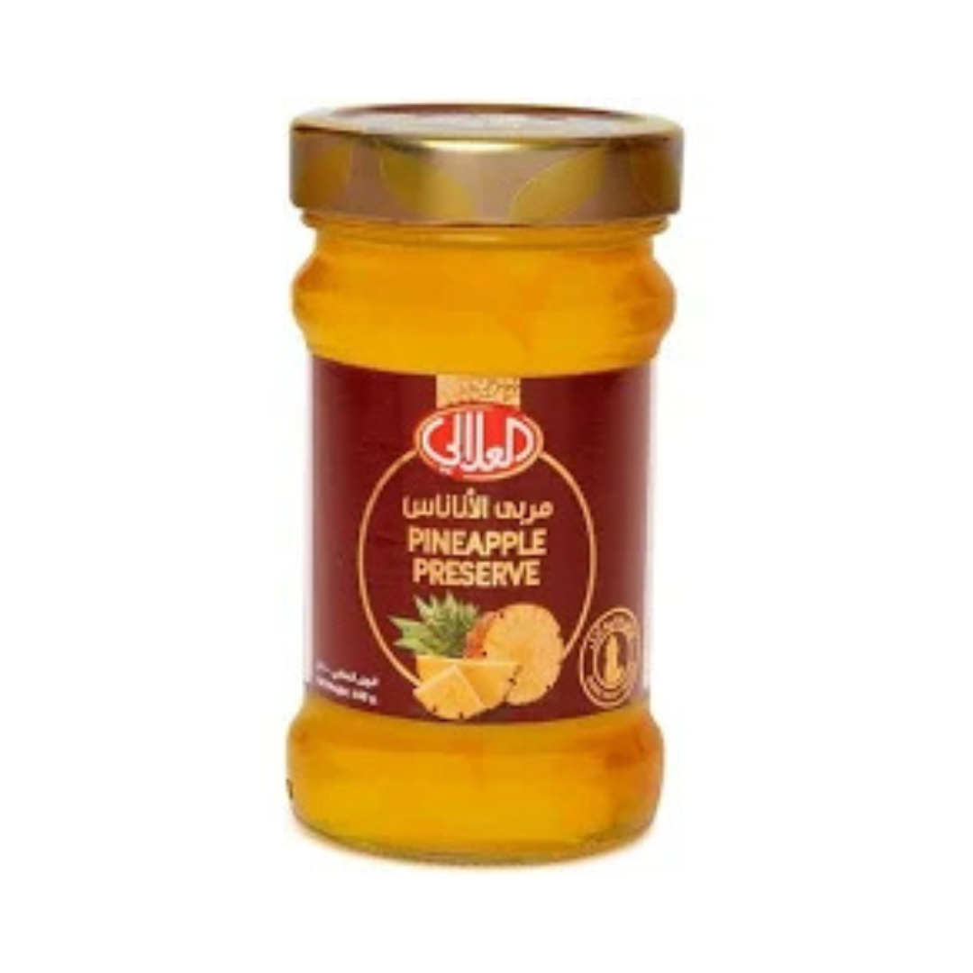 Al Alali Pineapple Preserve Jam - 12x400g (1 Carton)