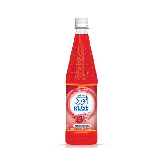 Qarshi Rose Syrup - 800mlx12 (1 carton)
