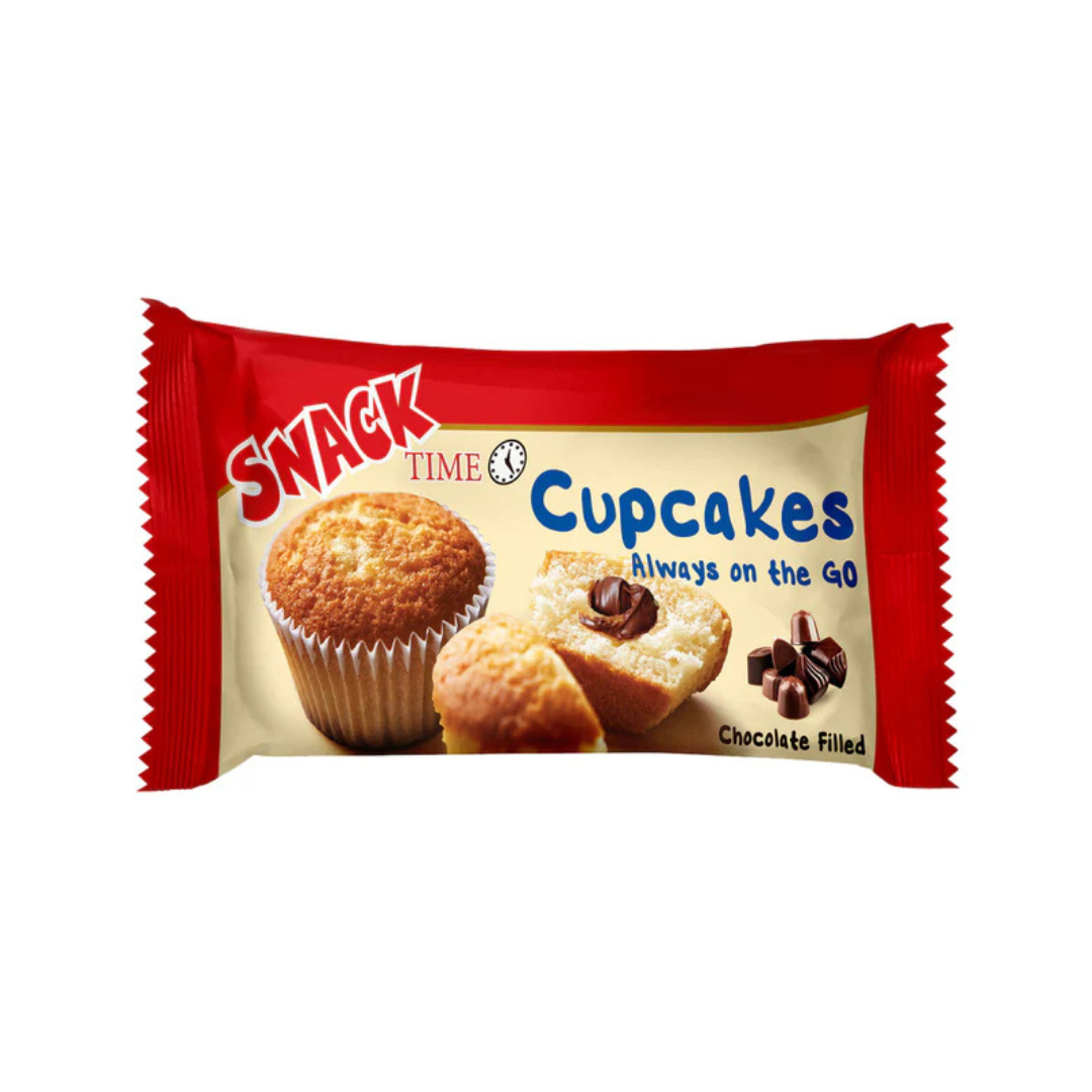 Snack Time Cupcake Chocolate Filled - 60gx24 (1 carton)